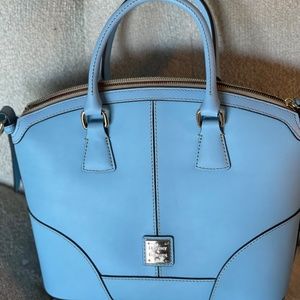 Dooney & Bourke Glacier Blue Large Satchel Never Used
